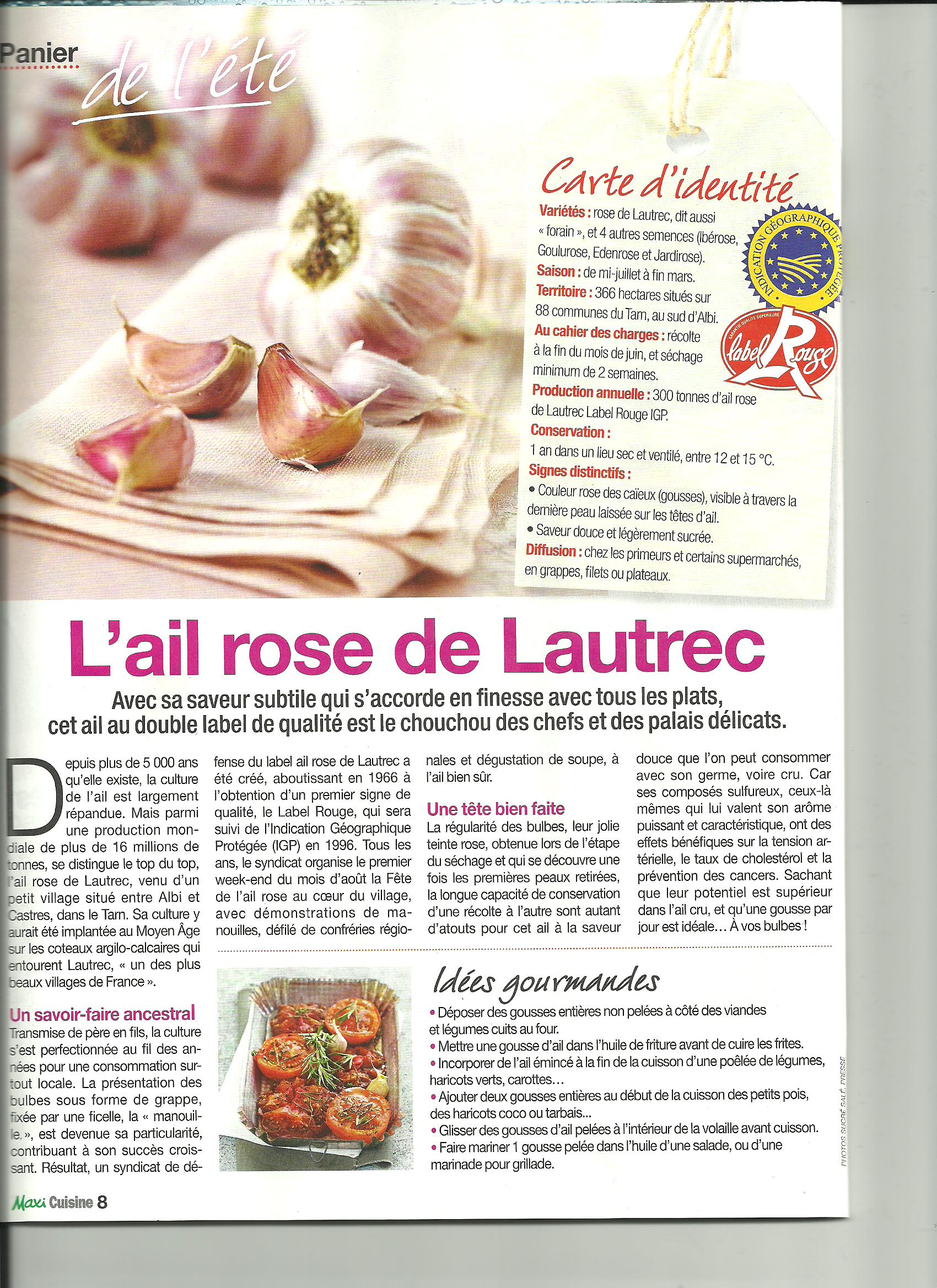 article ail rose - maxi cuisine 001